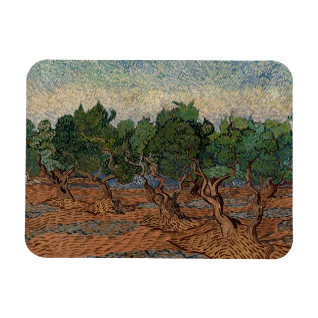 Magnet Flexible Vincent van Gogh - Olive Grove (Horizontal)