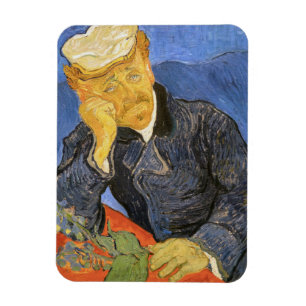 Magnet Flexible Vincent Van Gogh - Portrait du Docteur Paul Gachet
