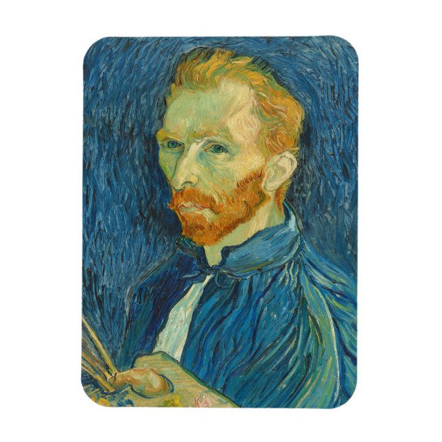Magnet Flexible Vincent van Gogh | Self Portrait 1889 (Vertical)
