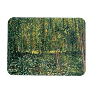 Magnet Flexible Vincent van Gogh   Trees and Undergrowth 1887