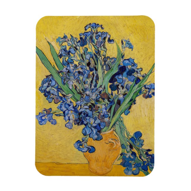 Magnet Flexible Vincent van Gogh - Vase avec Irises (Vertical)