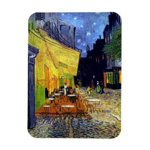 Magnet Flexible Vincent Willem van Gogh - Café Terrasse en soirée