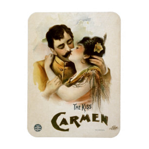Magnet Flexible Vintage Carmen The Kiss