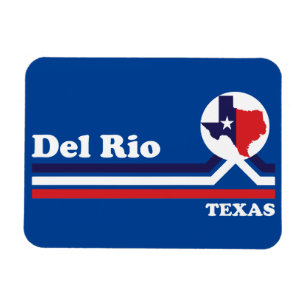 Magnet Flexible Vintage Del Rio Texas