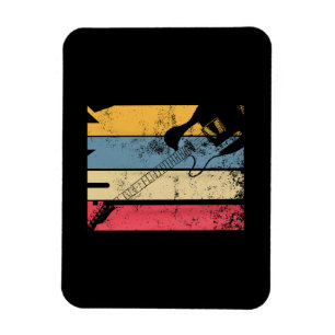 Magnet Flexible Vintage Electric Guitar Funk Musique amant cadeaux