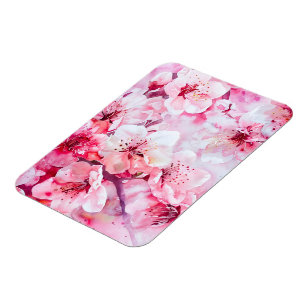 Magnet Flexible Vintage Fleur Pétale Rose Douce