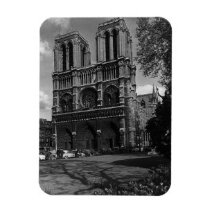 Magnet Flexible Vintage France Paris Cathédrale Notre-Dame 1970