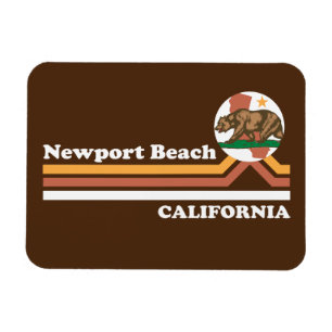 Magnet Flexible Vintage Newport Beach Californie