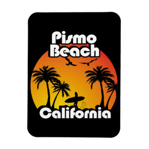 Magnet Flexible Vintage Pismo Beach Californie