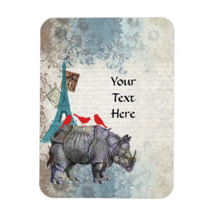 Magnet Flexible Vintage rhino