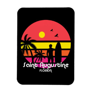 Magnet Flexible Vintage Saint Augustine Floride