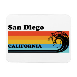 Magnet Flexible Vintage San Diego