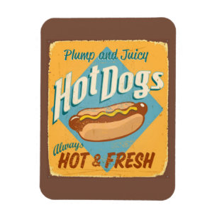 Magnet Flexible Vintage tin sign