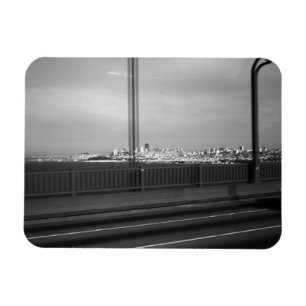 Magnet Flexible Vintage USA San Francisco Golden Gate Bridge