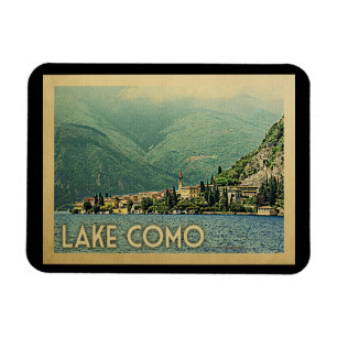 Magnet Flexible Vintage voyage de Como Italie de lac