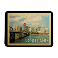 Vintage voyage de Portland Oregon