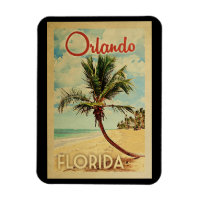 Vintage voyage Orlando Palm Tree