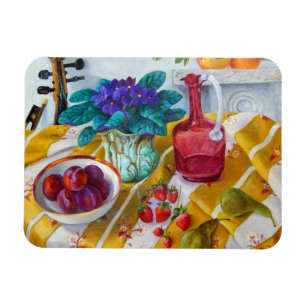 Magnet Flexible Violettes africaines 2012