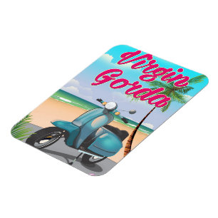 Magnet Flexible Virgin Gorda Îles vierges britanniques