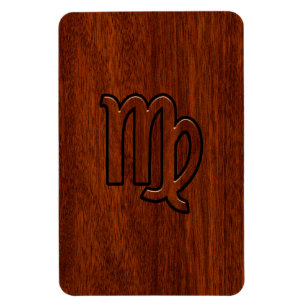Magnet Flexible Virgo Connexion en bois de style acajou