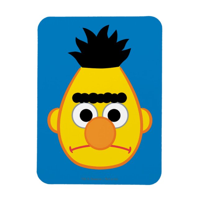 Magnet Flexible Visage de Bert Angry (Vertical)