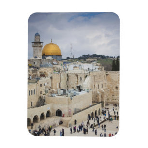 Magnet Flexible Visiteurs, Western Wall Plaza & Dome of the Rock