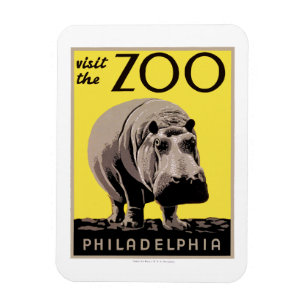 Magnet Flexible Visitez le zoo