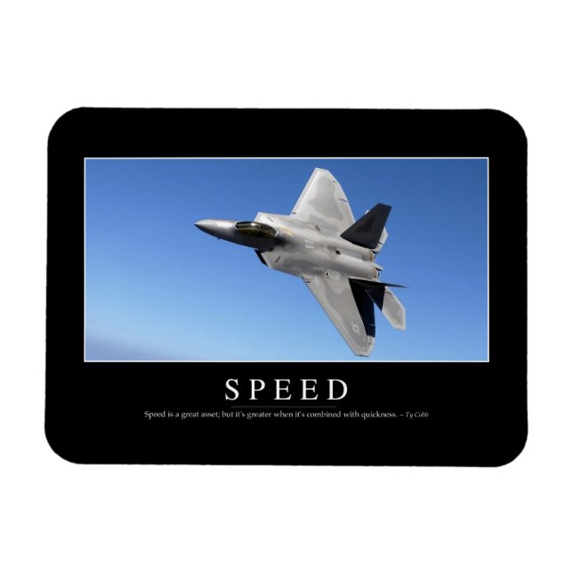 Magnet Flexible Vitesse : Citation Inspirationnelle 2 (Horizontal)