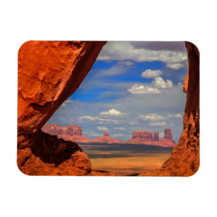 Magnet Flexible Vitrine rocheuse de Monument Valley, AZ