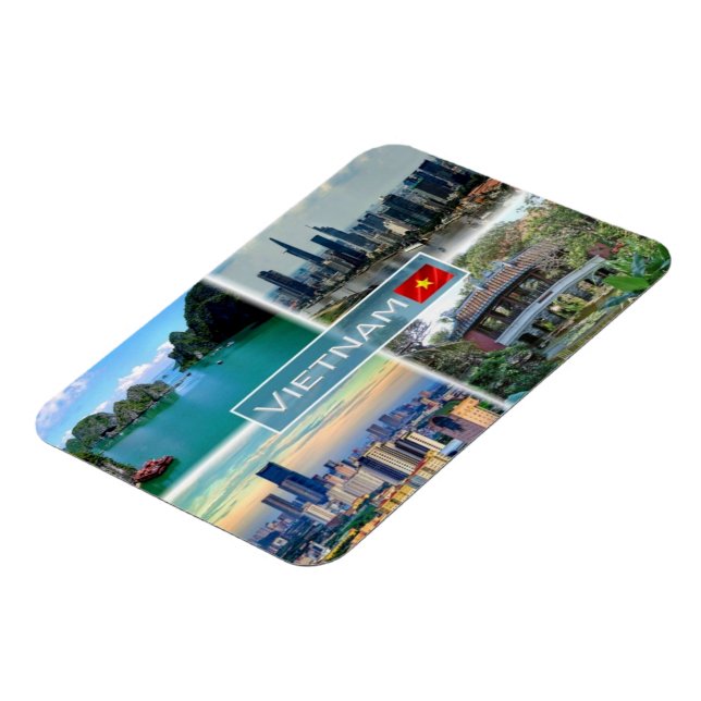 Magnet Flexible VN Vietnam - Ha Long Bay - (Côté Gauche)