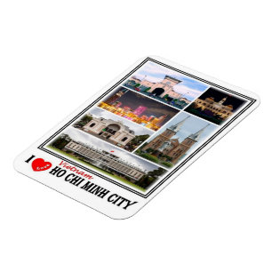 Magnet Flexible VN Vietnam - Ho Chi Minh Ville Saigon -