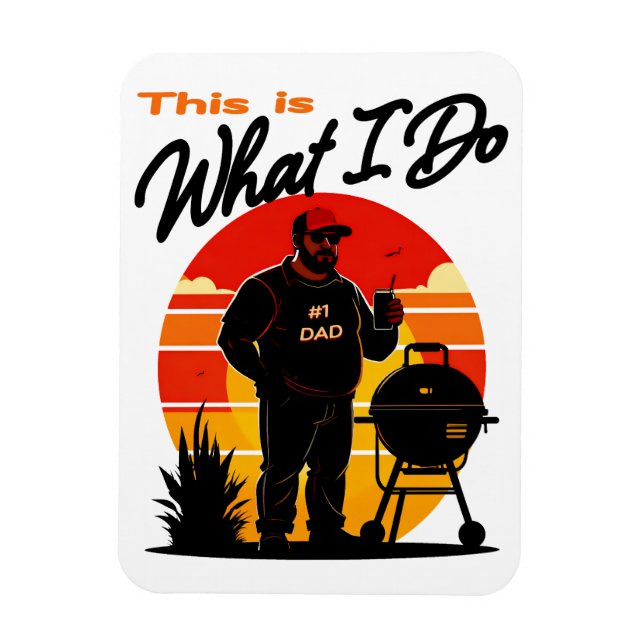 Magnet Flexible Voici ce que je fais Flex (Vertical)