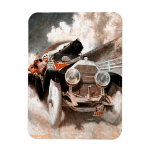 Magnet Flexible Voiture contre train par William Harnden Foster