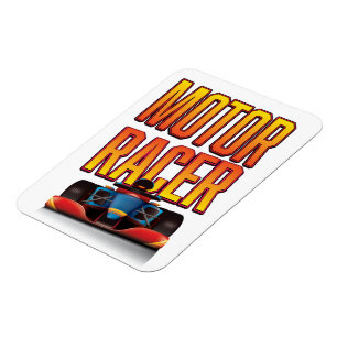 Magnet Flexible Voiture de course automobile