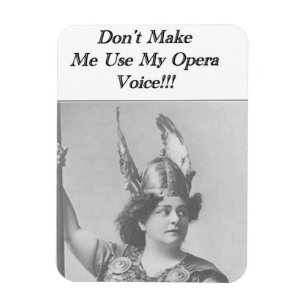 Magnet Flexible Voix opéra
