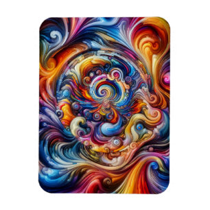 Magnet Flexible Vortex couleur dynamique