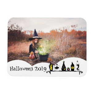 Magnet Flexible Vos souvenirs de photos mignons cadre d'Halloween 
