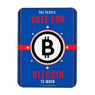 Magnet Flexible Vote pour Bitcoin to Moon