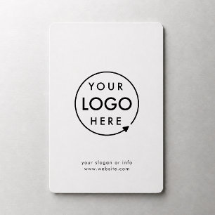 Magnet Flexible Votre logo   Entreprise Moderne Minimaliste