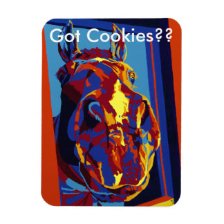 Magnet Flexible Vous avez des cookies ? Chevaux dans l'aimant prin