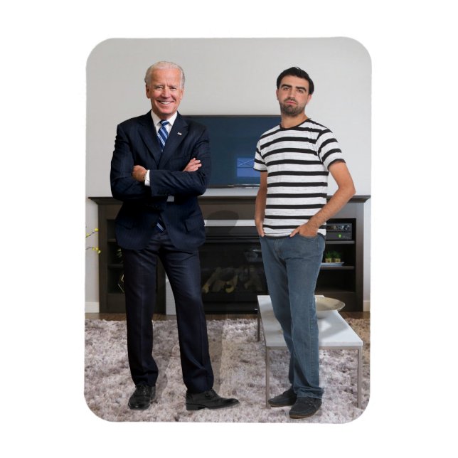 Magnet Flexible Vous avez rencontré le président Joe Biden | Ajout (Vertical)