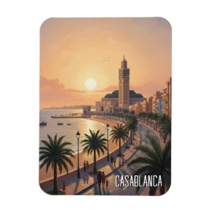 Magnet Flexible Voyage à Casablanca Maroc