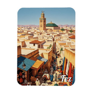 Magnet Flexible Voyage à Fès Maroc