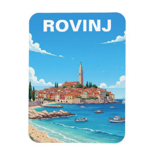 Magnet Flexible Voyage à Rovinj en Croatie