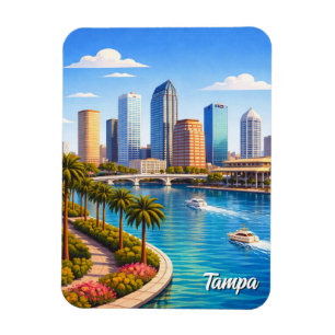 Magnet Flexible Voyage à Tampa en Floride