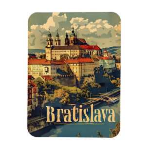 Magnet Flexible Voyage Bratislava et vintage