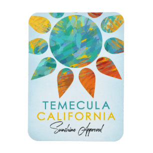 Magnet Flexible Voyage de soleil de Temecula la Californie