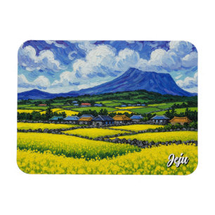 Magnet Flexible Voyage en île de Jeju Corée du Sud