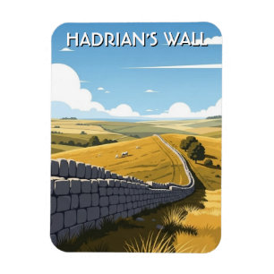 Magnet Flexible Voyage le long du mur d'Hadrien
