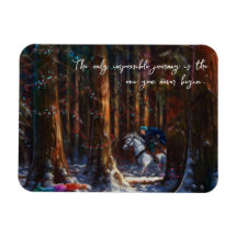 Voyage - paysage de montagne de forêt de fantaisie